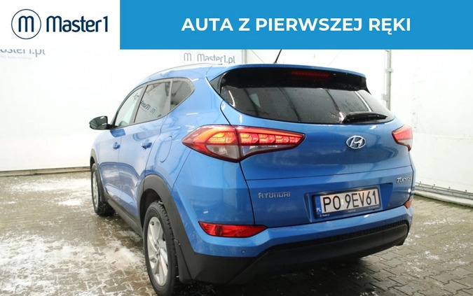 Hyundai Tucson cena 68850 przebieg: 134814, rok produkcji 2017 z Brzostek małe 191